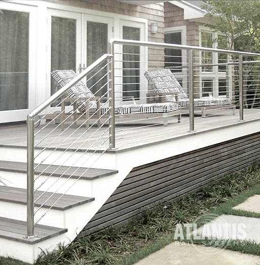 All Stainless Steel Cable Railings by LA Railings