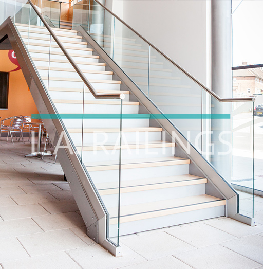 Los Angeles - Commercial - A U-Channel installation by LA Railings