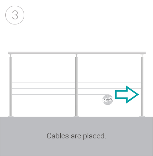 All Stainless Steel Cable installation by LA Railings