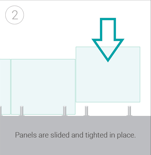 Spigot installation by LA Railings