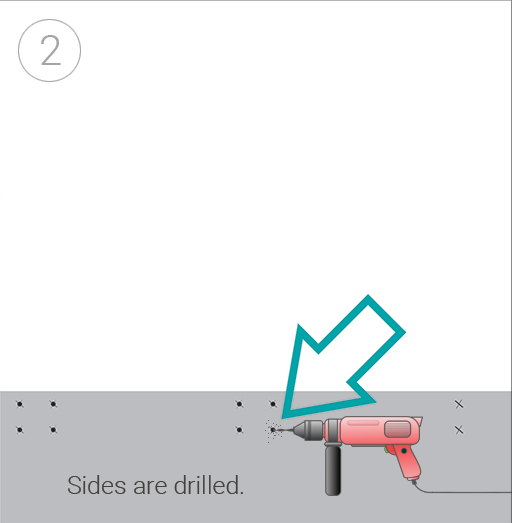 Standoff installation by LA Railings