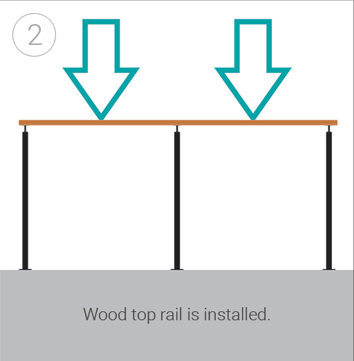 Steel Cable Railings with Wood Accents installation by LA Railings