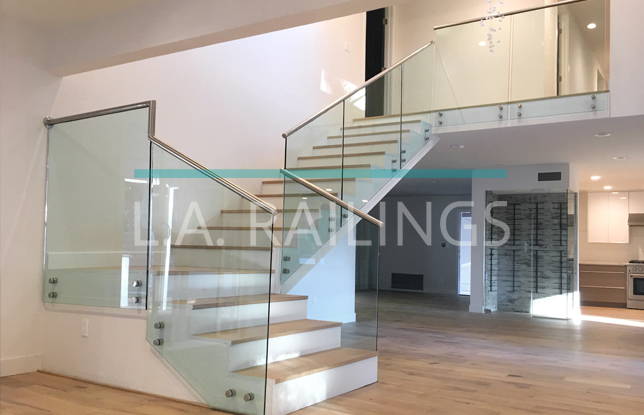 Woodland Hills railing installation by LA Railings