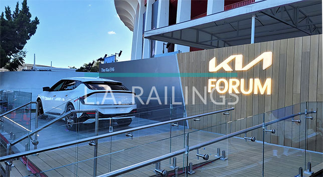 Inglewood railing installation by LA Railings