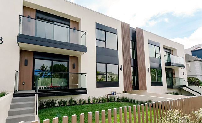 West Hollywood railing installation by LA Railings