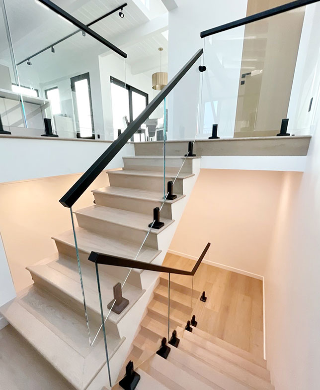 Manhattan Beach railing installation by LA Railings