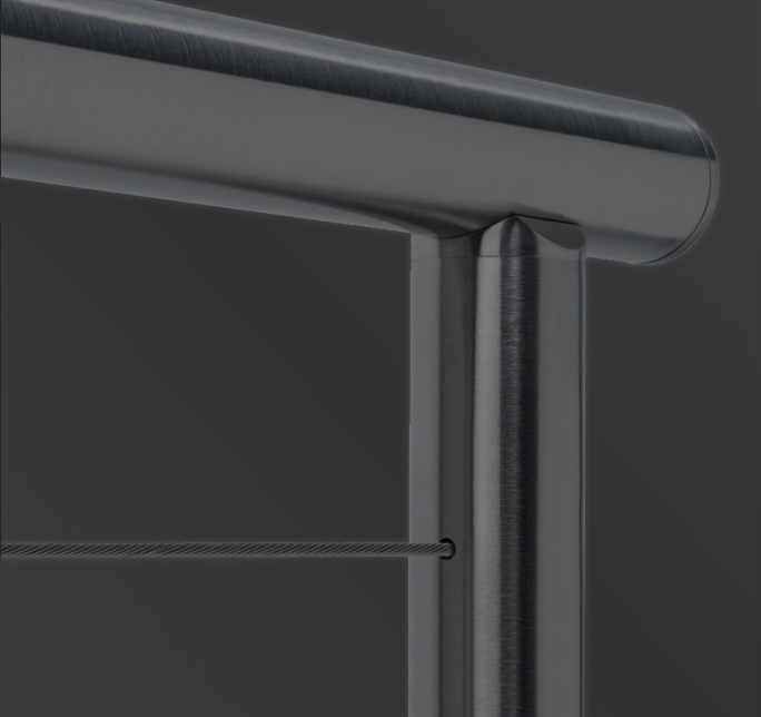 All Stainless Steel Cable Railings by LA Railings