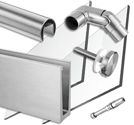 LA Railings can provide you the railing hardware.