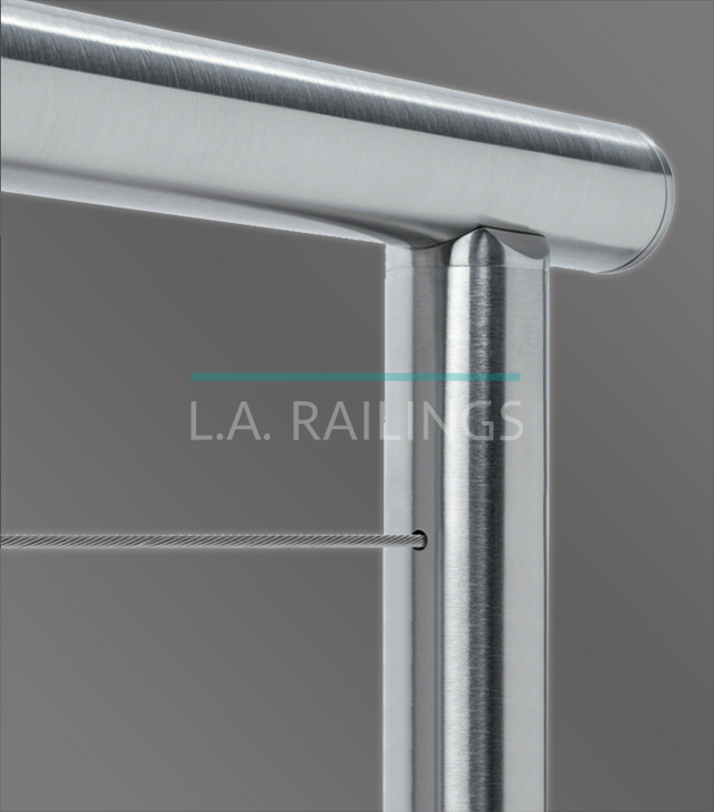 All Stainless Steel Cable Railings by LA Railings